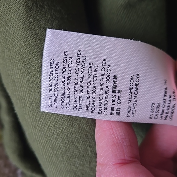 Anthropologie Pilcro Camo Sherpa Jacket Fleece Teddy Mountain Camouflage SZ M - Picture 11 of 12